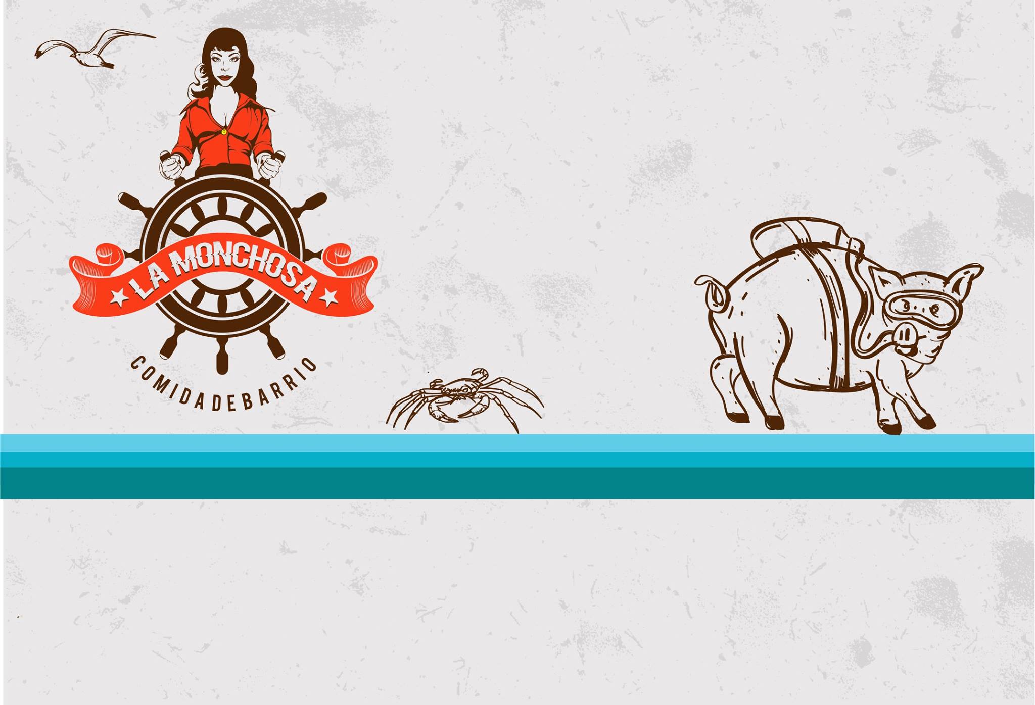 logo y cerdo